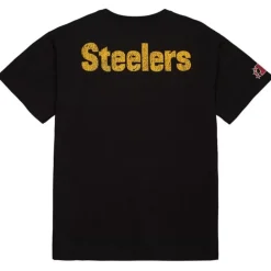 Men Mitchell & Ness T-Shirts & Tops-Team Og 2.0 Ss Tee Pittsburgh Steelers