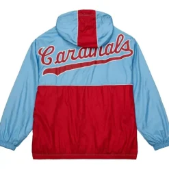 Men Mitchell & Ness Jackets & Outerwear-Team Og Anorak Windbreaker St. Louis Cardinals