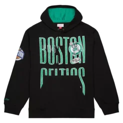 Men Mitchell & Ness Hoodies & Sweatshirts-Team Og Fleece 2.0 Boston Celtics