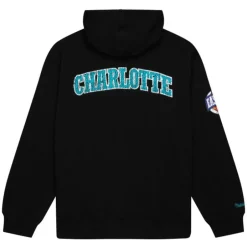 Men Mitchell & Ness Hoodies & Sweatshirts-Team Og Fleece 2.0 Charlotte Hornets