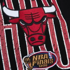 Men Mitchell & Ness Hoodies & Sweatshirts-Team Og Fleece 2.0 Chicago Bulls