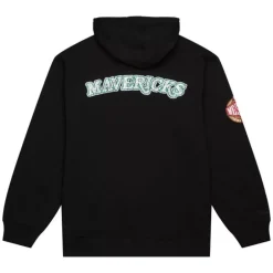 Men Mitchell & Ness Hoodies & Sweatshirts-Team Og Fleece 2.0 Dallas Mavericks