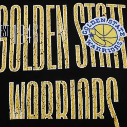 Men Mitchell & Ness Hoodies & Sweatshirts-Team Og Fleece 2.0 Golden State Warriors