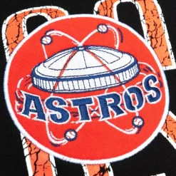Men Mitchell & Ness Hoodies & Sweatshirts-Team Og Fleece 2.0 Houston Astros
