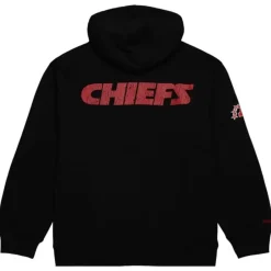 Men Mitchell & Ness Hoodies & Sweatshirts-Team Og Fleece 2.0 Kansas City Chiefs