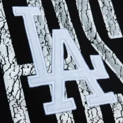 Men Mitchell & Ness Hoodies & Sweatshirts-Team Og Fleece 2.0 Los Angeles Dodgers