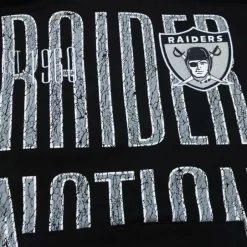 Men Mitchell & Ness Hoodies & Sweatshirts-Team Og Fleece 2.0 Oakland Raiders