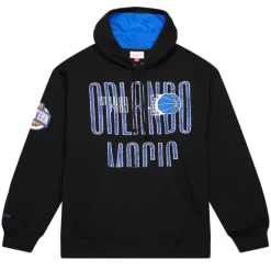 Men Mitchell & Ness Hoodies & Sweatshirts-Team Og Fleece 2.0 Orlando Magic
