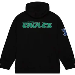 Men Mitchell & Ness Hoodies & Sweatshirts-Team Og Fleece 2.0 Philadelphia Eagles