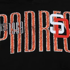 Men Mitchell & Ness Hoodies & Sweatshirts-Team Og Fleece 2.0 San Diego Padres