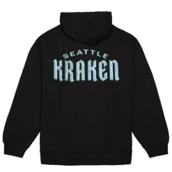 Men Mitchell & Ness Hoodies & Sweatshirts-Team Og Fleece 2.0 Seattle Kraken