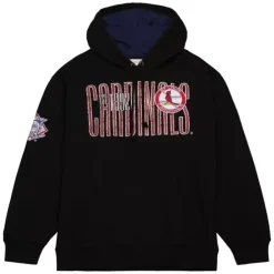 Men Mitchell & Ness Hoodies & Sweatshirts-Team Og Fleece 2.0 St. Louis Cardinals