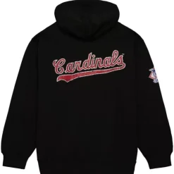 Men Mitchell & Ness Hoodies & Sweatshirts-Team Og Fleece 2.0 St. Louis Cardinals
