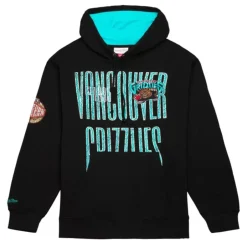 Men Mitchell & Ness Hoodies & Sweatshirts-Team Og Fleece 2.0 Vancouver Grizzlies
