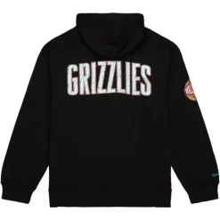Men Mitchell & Ness Hoodies & Sweatshirts-Team Og Fleece 2.0 Vancouver Grizzlies
