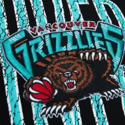 Men Mitchell & Ness Hoodies & Sweatshirts-Team Og Fleece 2.0 Vancouver Grizzlies
