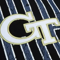 Men Mitchell & Ness Hoodies & Sweatshirts-Team Og Fleece Hoodie Georgia Tech