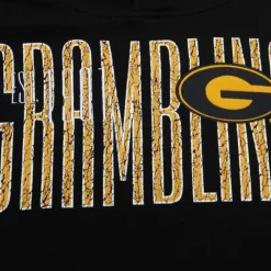 Men Mitchell & Ness Hoodies & Sweatshirts-Team Og Fleece Hoodie Grambling State University