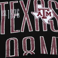 Men Mitchell & Ness Hoodies & Sweatshirts-Team Og Fleece Hoodie Texas A&M University