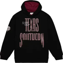 Men Mitchell & Ness Hoodies & Sweatshirts-Team Og Fleece Hoodie Texas Southern University