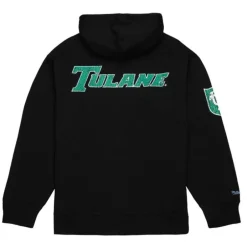 Men Mitchell & Ness Hoodies & Sweatshirts-Team Og Fleece Hoodie Tulane University
