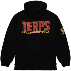Men Mitchell & Ness Hoodies & Sweatshirts-Team Og Fleece Hoodie University Of Maryland
