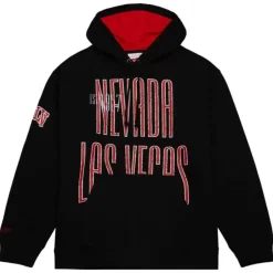 Men Mitchell & Ness Hoodies & Sweatshirts-Team Og Fleece Hoodie Unlv