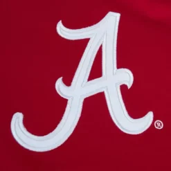 Men Mitchell & Ness Jackets & Outerwear-Team Og Lightweight Satin Jacket University Of Alabama