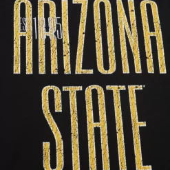 Men Mitchell & Ness T-Shirts & Tops-Team Og Premium Ss Tee Arizona State University