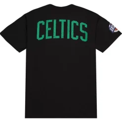 Men Mitchell & Ness T-Shirts & Tops-Team Og Premium Ss Tee Boston Celtics