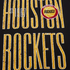 Men Mitchell & Ness T-Shirts & Tops-Team Og Premium Ss Tee Houston Rockets