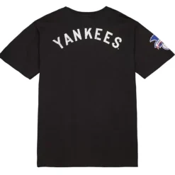 Men Mitchell & Ness T-Shirts & Tops-Team Og Premium Ss Tee New York Yankees