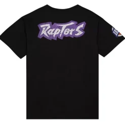 Men Mitchell & Ness T-Shirts & Tops-Team Og Premium Ss Tee Toronto Raptors