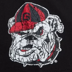 Men Mitchell & Ness T-Shirts & Tops-Team Og Premium Ss Tee University Of Georgia