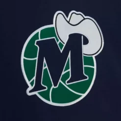 Men Mitchell & Ness Hoodies & Sweatshirts-Team Origins Fleece Hoody Dallas Mavericks