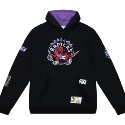 Men Mitchell & Ness Hoodies & Sweatshirts-Team Origins Fleece Hoody Toronto Raptors