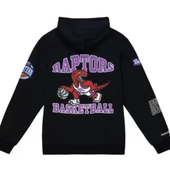 Men Mitchell & Ness Hoodies & Sweatshirts-Team Origins Fleece Hoody Toronto Raptors