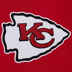 Men Mitchell & Ness Hoodies & Sweatshirts-Team Origins Fleece Hoody Kansas City Chiefs