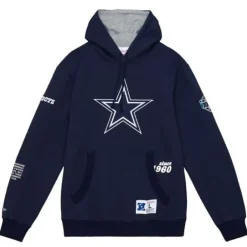 Men Mitchell & Ness Hoodies & Sweatshirts-Team Origins Fleece Hoody Dallas Cowboys