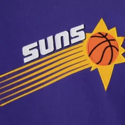Men Mitchell & Ness Hoodies & Sweatshirts-Team Origins Fleece Hoody Phoenix Suns