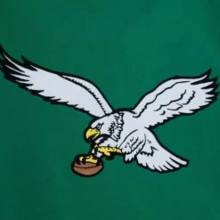 Men Mitchell & Ness Hoodies & Sweatshirts-Team Origins Fleece Hoody Philadelphia Eagles