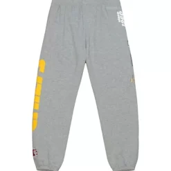 Men Mitchell & Ness Pants-Team Origins Fleece Pant Kansas City Chiefs