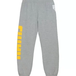 Men Mitchell & Ness Pants-Team Origins Fleece Pant Los Angeles Rams