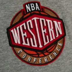 Men Mitchell & Ness Pants-Team Origins Fleece Pant Utah Jazz