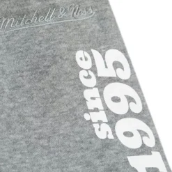 Men Mitchell & Ness Pants-Team Origins Fleece Pant Toronto Raptors