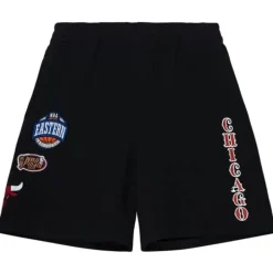 Men Mitchell & Ness Shorts-Team Origins Fleece Short Chicago Bulls