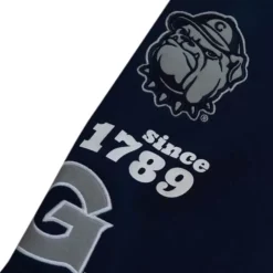 Men Mitchell & Ness Shorts-Team Origins Fleece Short Georgetown University