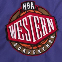 Men Mitchell & Ness Jackets & Outerwear-Team Origins Pullover Anorak Phoenix Suns