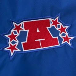 Men Mitchell & Ness Jackets & Outerwear-Team Origins Pullover Anorak Buffalo Bills