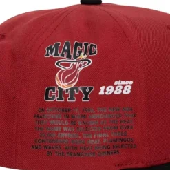 Mitchell & Ness Snapback-Team Origins Snapback Hwc Miami Heat